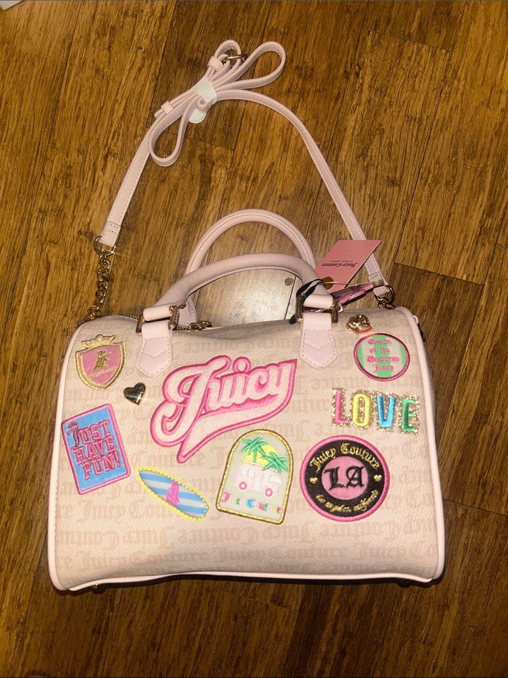 Juicy Couture Juicy Run the World Satchel Bag